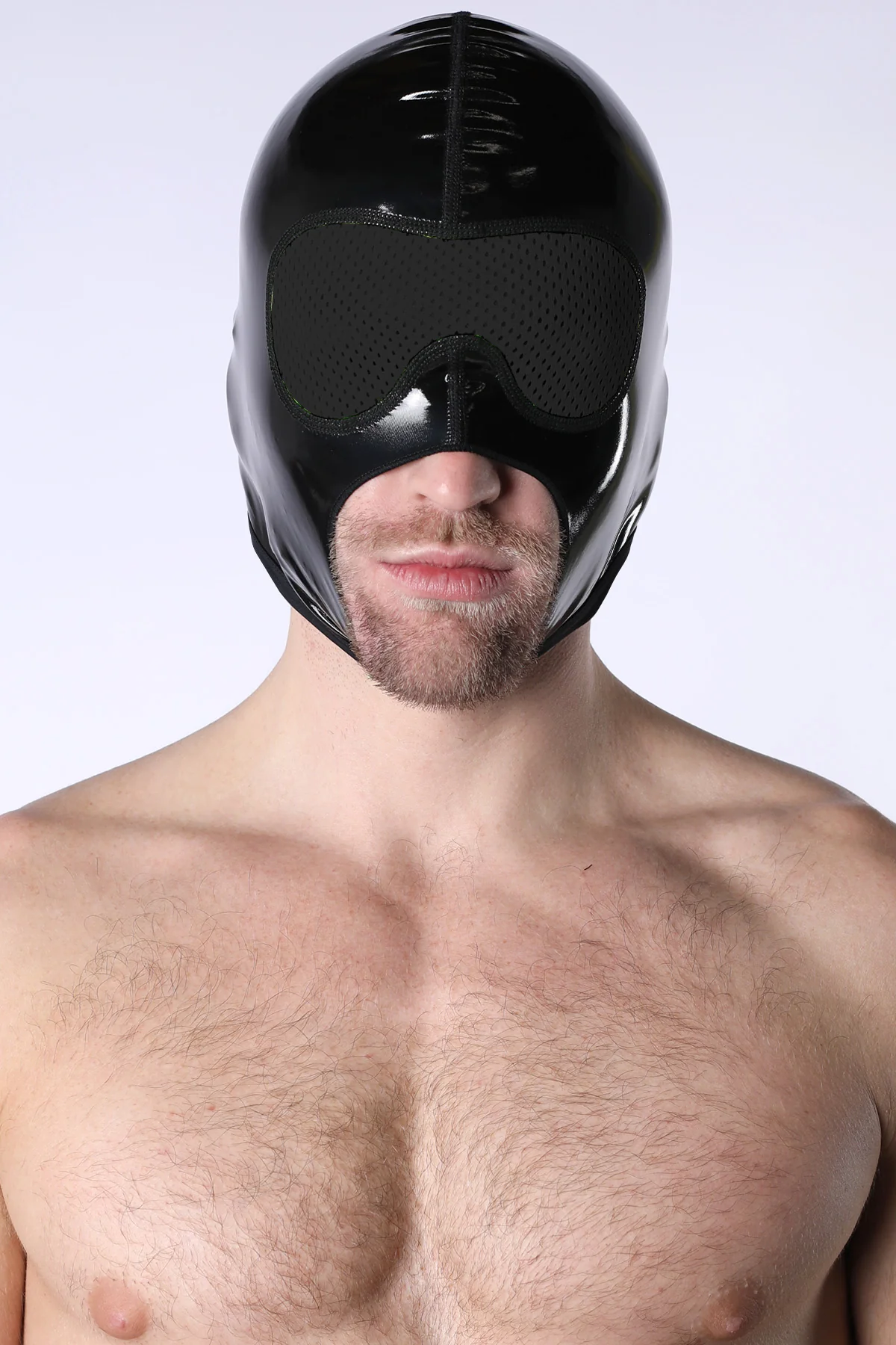 Black Chrome Mesh Eye Hood - Image 3
