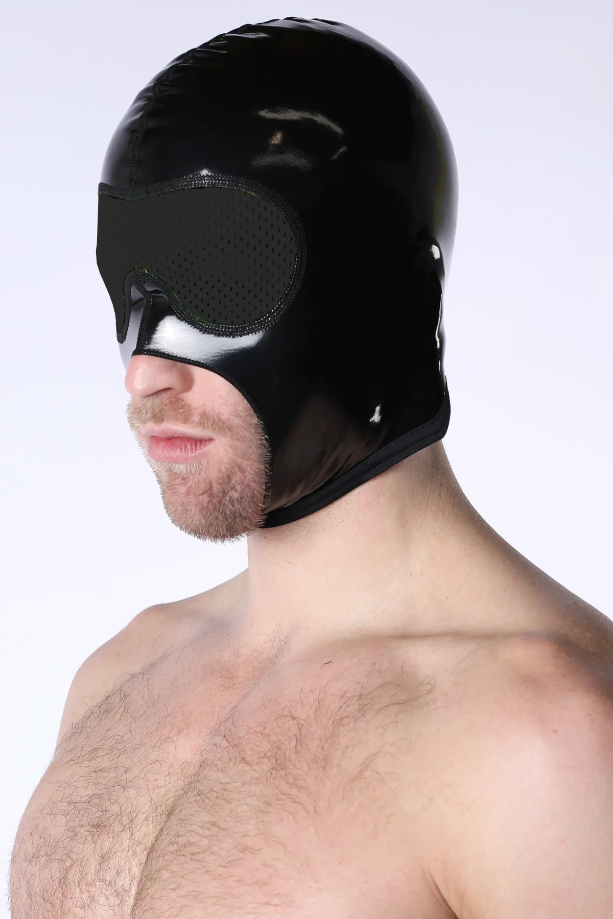 Black Chrome Mesh Eye Hood - Image 4