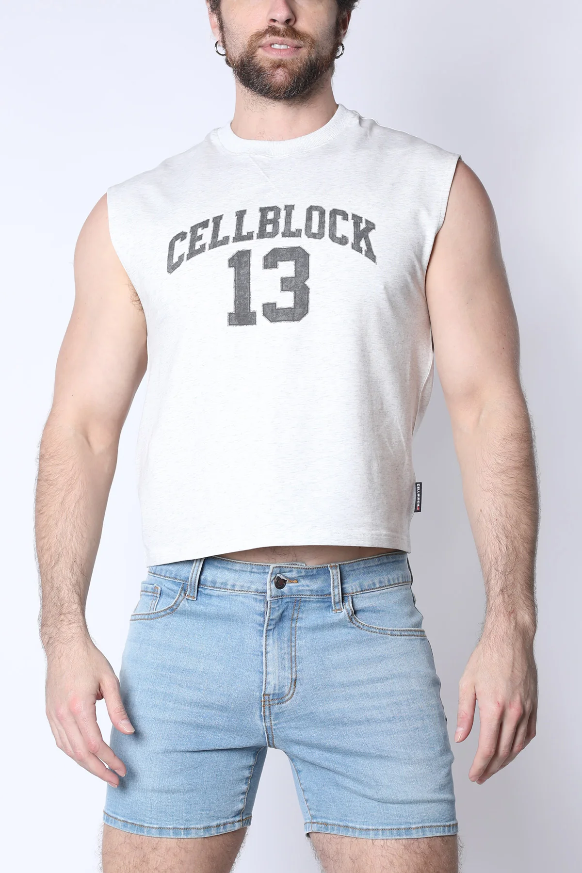 CB13 Sport Cropped Muscle Tank - Image 5