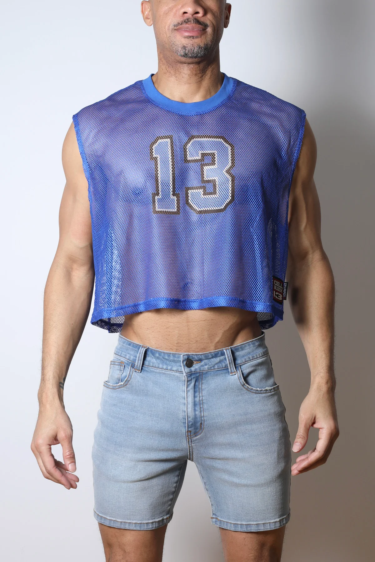 Field Goal 13 Mesh Muscle Tee - Image 8