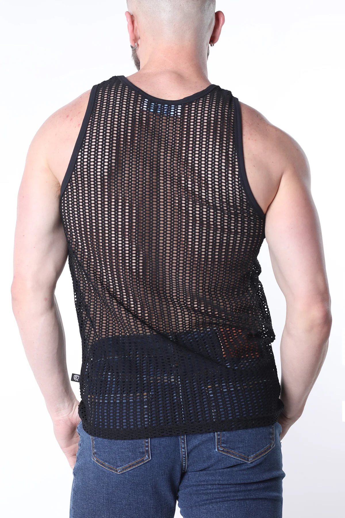Hamptons Mesh Tank Top - Image 3