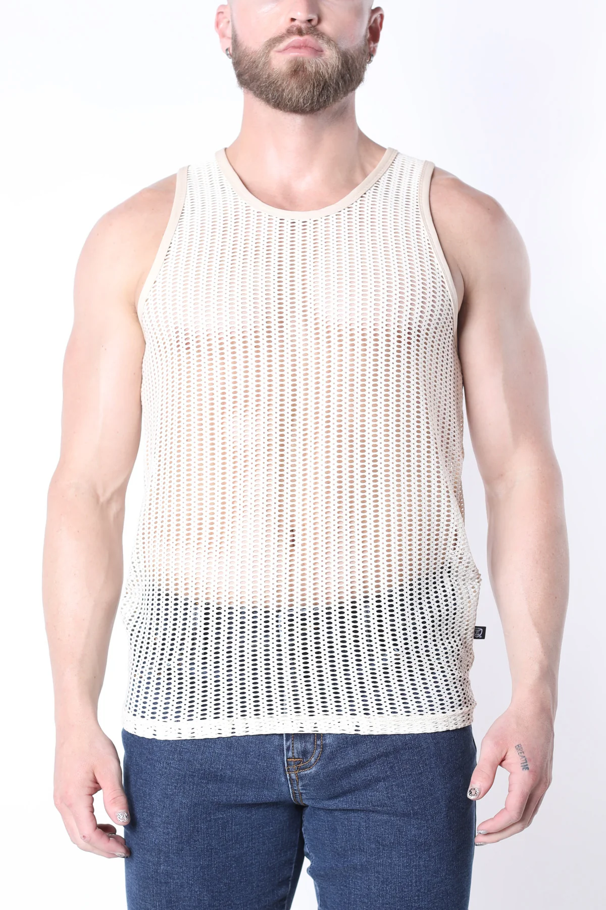 Hamptons Mesh Tank Top - Image 6