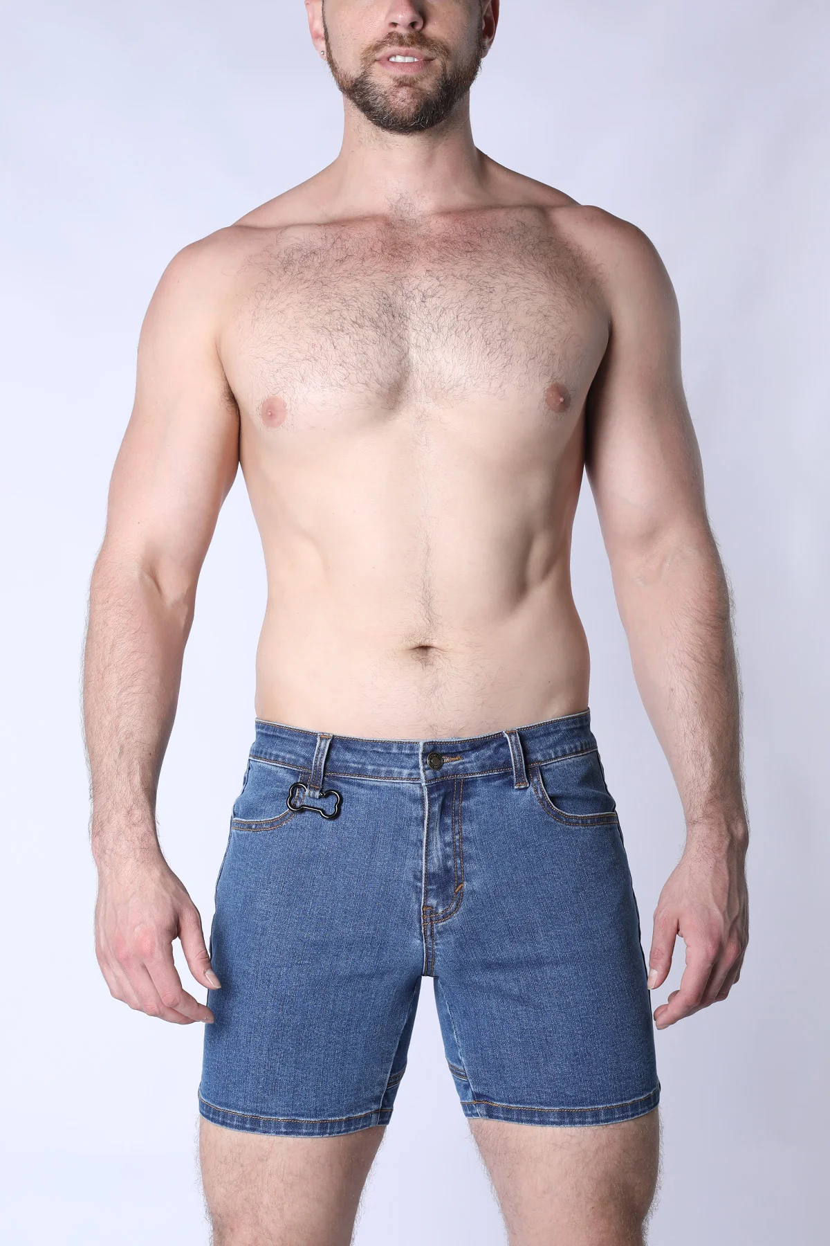 Muzzle Up Denim Zipper Short - Image 10