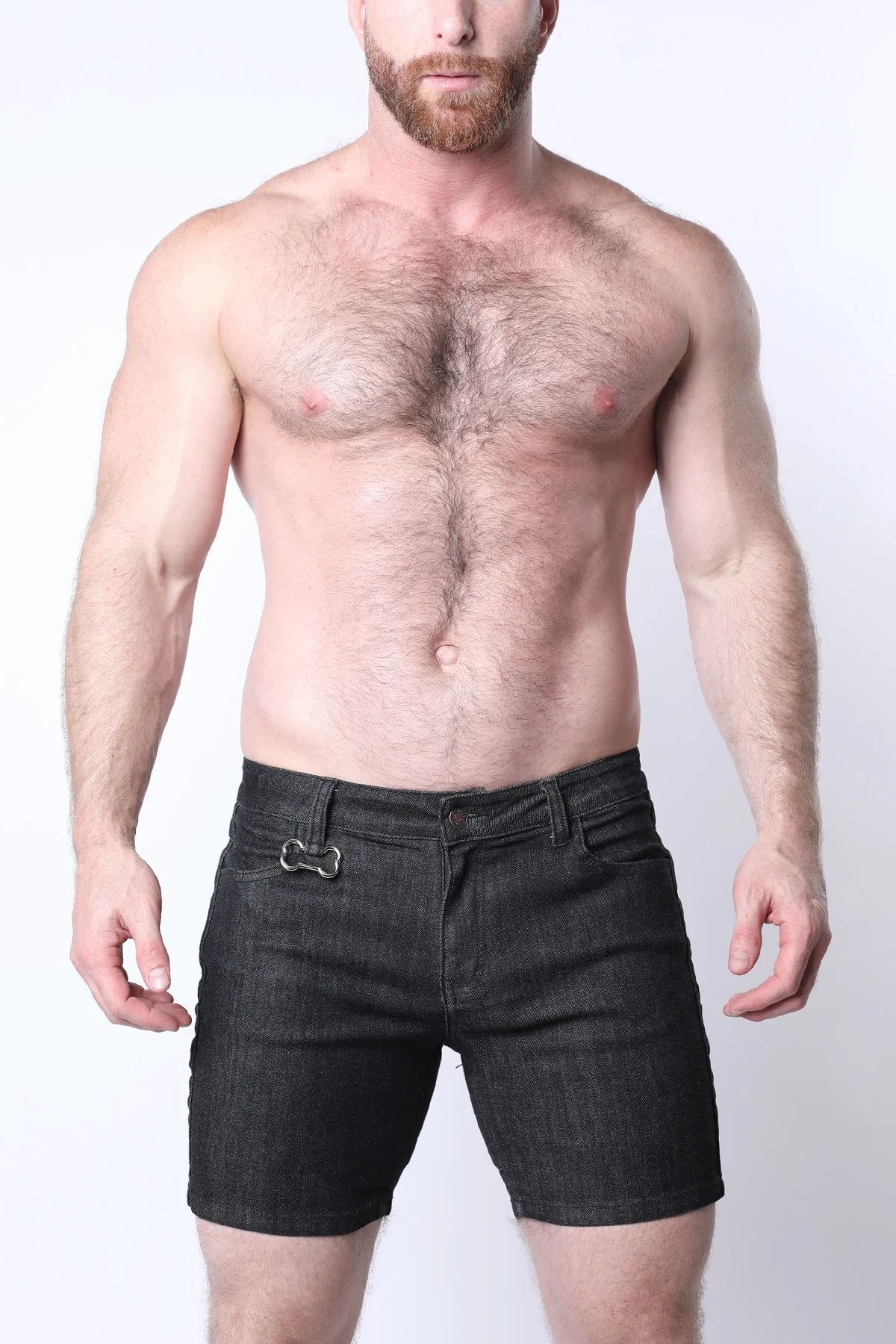 Muzzle Up Denim Zipper Short - Image 5