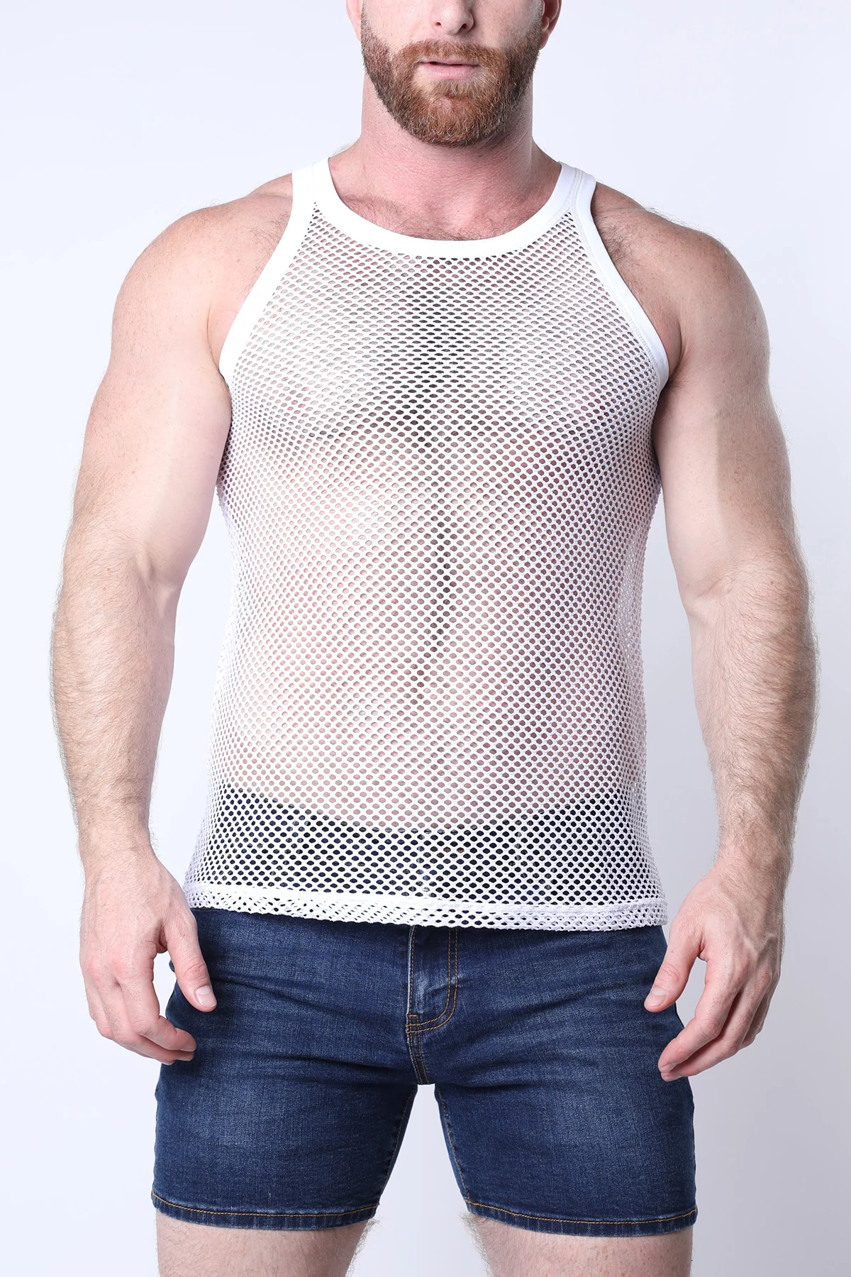 Santorini Mesh Tank Top - Image 11