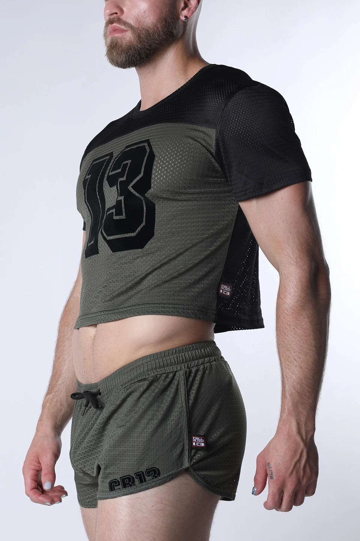 Starter Mesh Crop Tee - Image 9