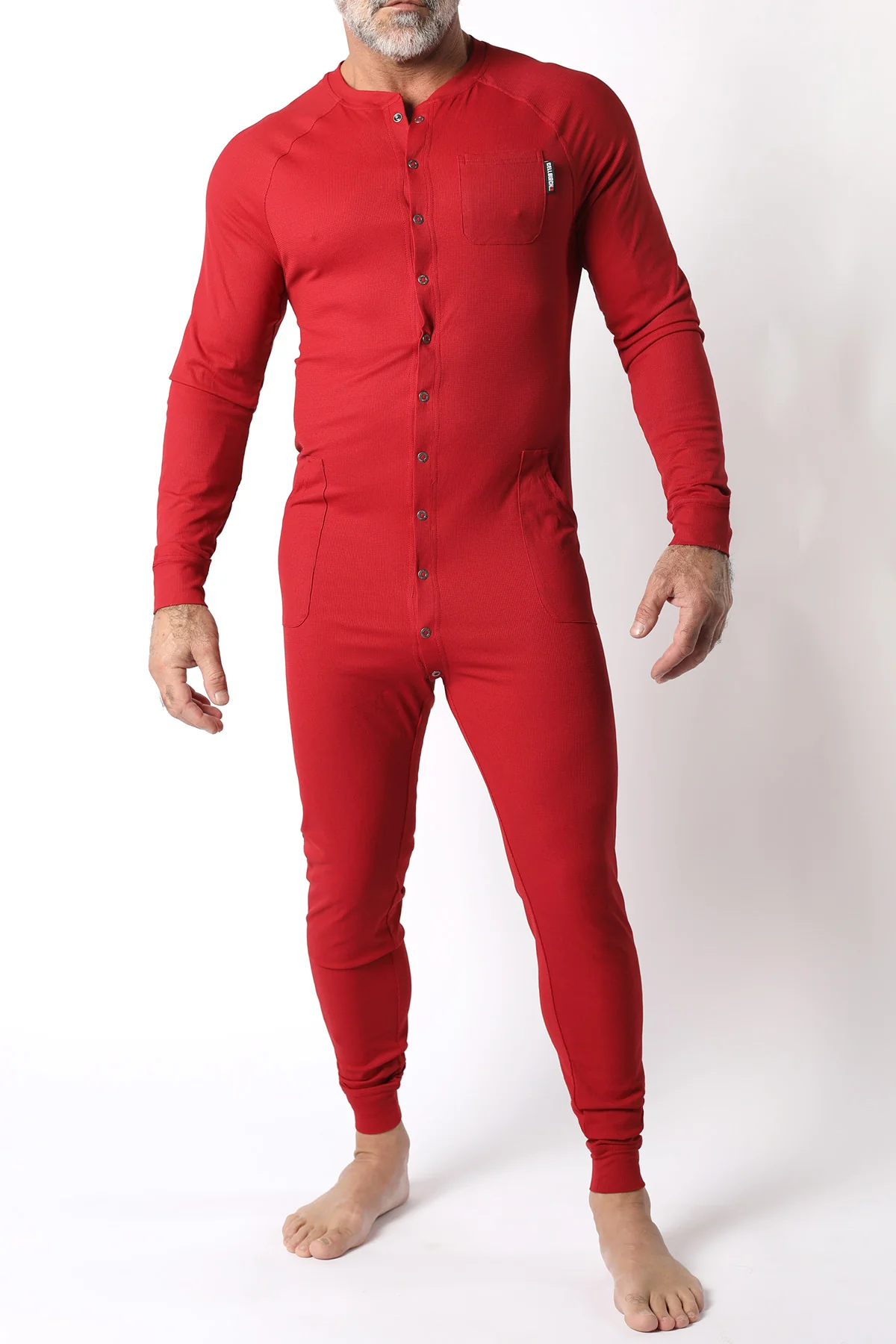 Tahoe Snap Up Union Suit w/ Pockets - Image 11