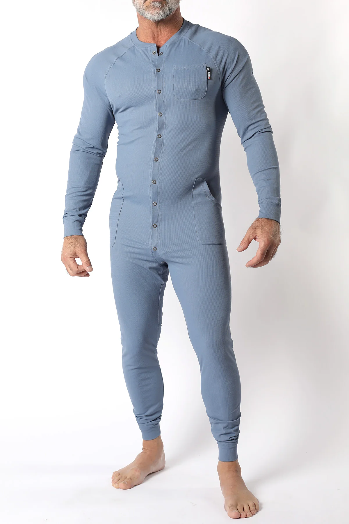 Tahoe Snap Up Union Suit w/ Pockets - Image 2