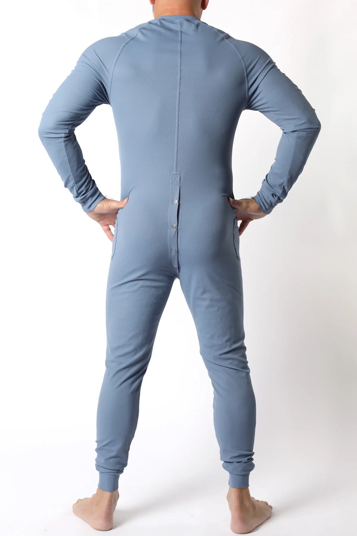 Tahoe Snap Up Union Suit w/ Pockets - Image 3